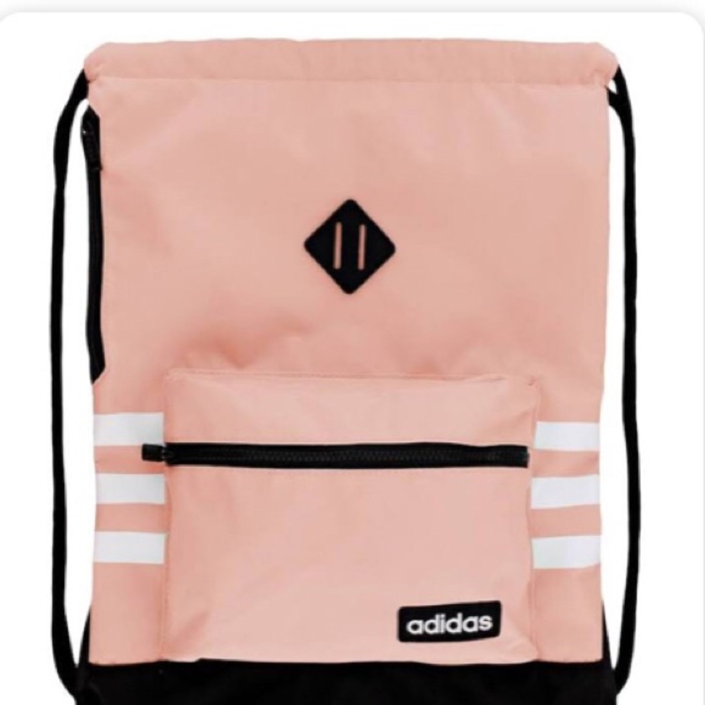 Adidas Pink String Bag